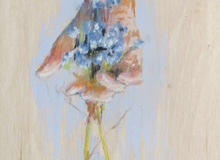 LOSANO-Jai-ete-creee-juste-pour-toi-30x30cm-pastel-sec-sur-bois-precieux-3
