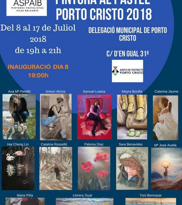 I EXPOSICIÓN DE PINTURA AL PASTEL ASPAIB PORTO CRISTO