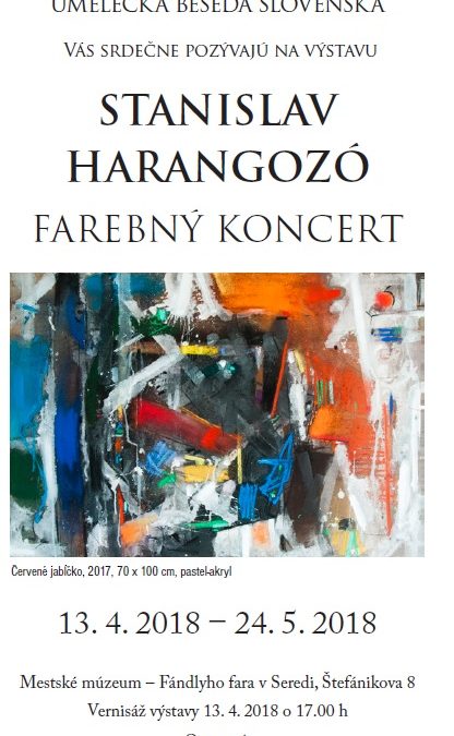EXPOSICIÓN DE STANISLAV HARANGOZÓ EN ESLOVAQUIA