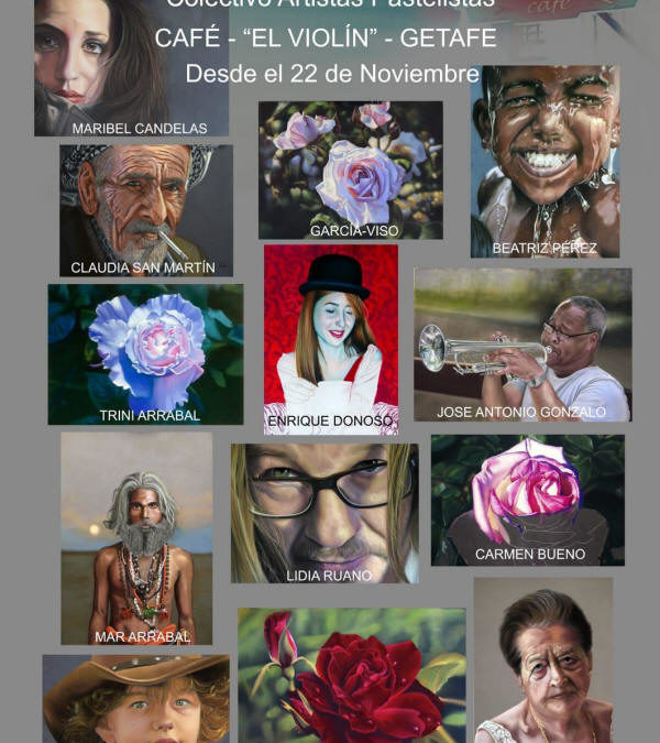EXPOSICIÓN COLECTIVA «SOLOPASTEL» EN GETAFE
